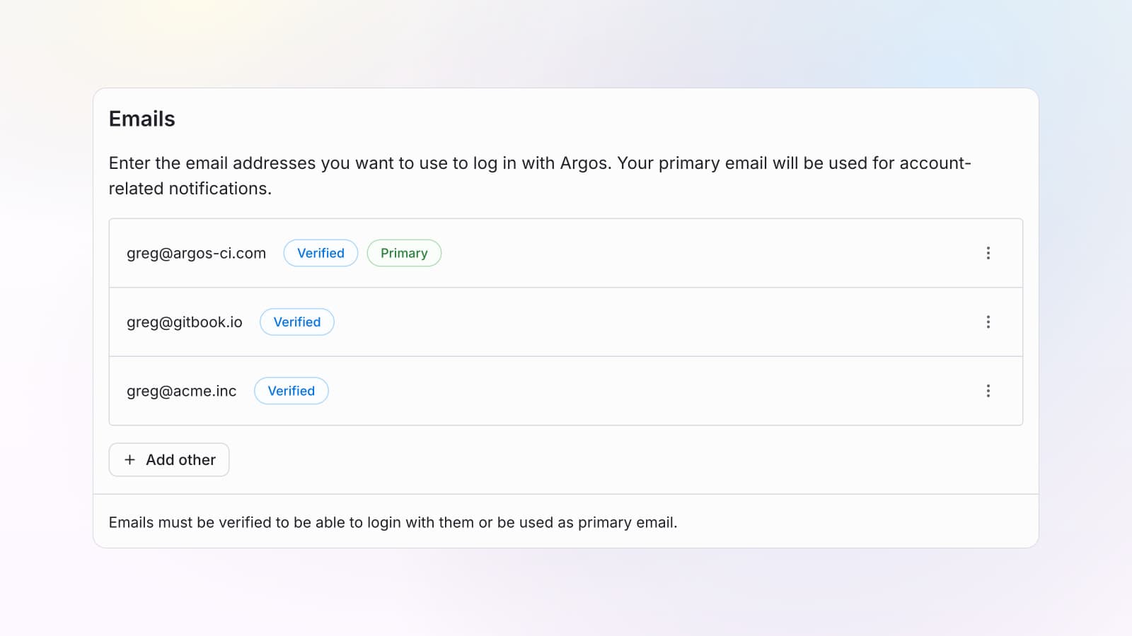 Email management